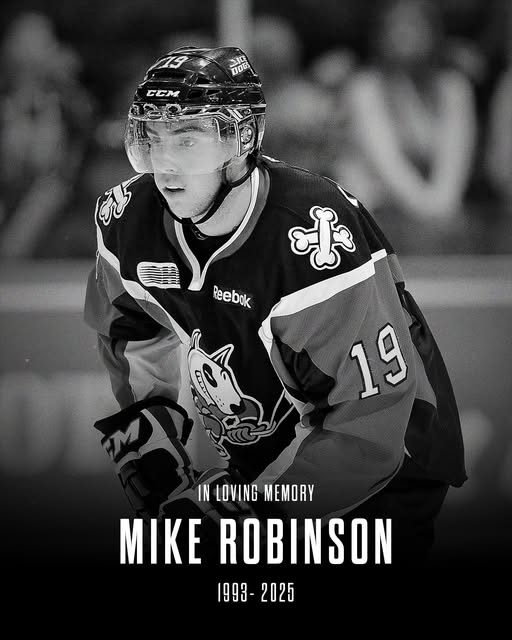 Heartbreak in Hockey: Ontario League Alumnus Mike Robinson Dies at 32